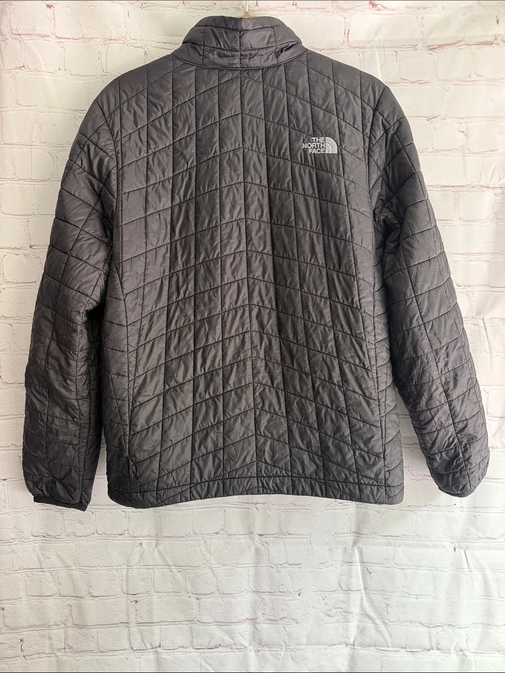 The North Face Boys Youth Black Quilted Lightweight Puffer Jacket Size L 14-16